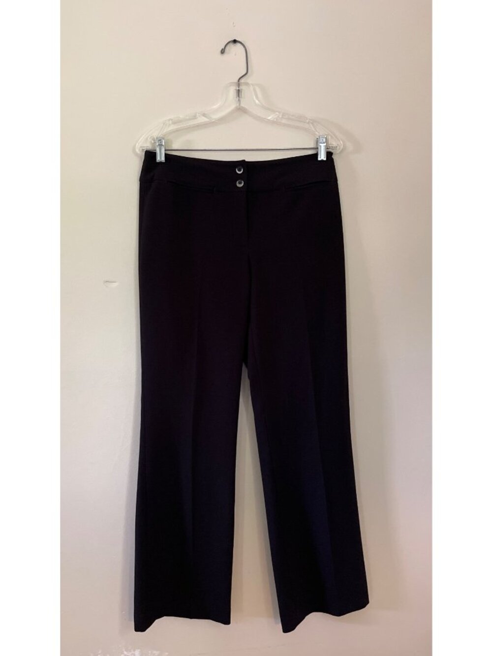 Tribal Womens Size 6 Black Extensible-Stretch Dress Pants Trouser Career Wear